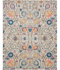 Nourison Passion - Psn01 Ivory Multicolor Area Rug 9 ft. X 12 ft. Rectangle