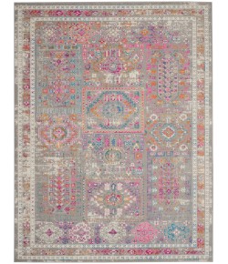 Nourison Passion - Psn37 Grey Multicolor Area Rug 8 ft. X 10 ft. Rectangle