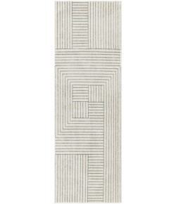 Nourison Home Washable Decor Cream Blue WSD11 2 ft. X 6 ft. Rectangle Rug