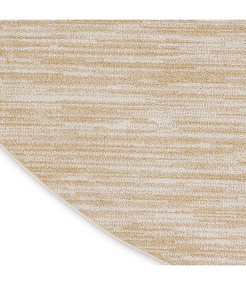 Nourison Home Nourison Essentials Ivory Gold NRE01 4 ft. Round Rug