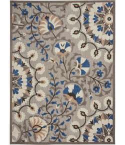 Nourison Aloha - Alh20 Grey Multicolor Area Rug 7 ft. 10 X 10 ft. 6 Rectangle