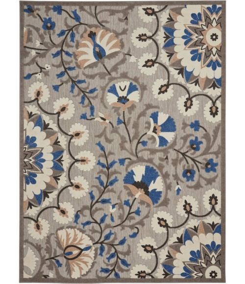 Nourison Aloha Area Rug ALH20-Grey/Multi
