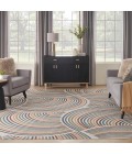 Nourison Astra Machine Washable Area Rug Nourison Astra Machine Washable Area Rug ASW08 Ivory/Multi