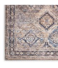 Nicole Curtis Machine Washable Series 1 Area Rug SR103 Ivory/Latte 7' Runner