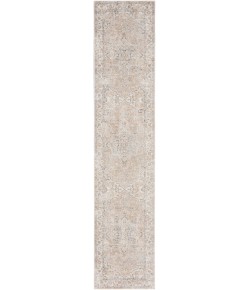 Nourison Astra Washables - Asw12 Beige Area Rug 2 ft. 2 in. X 12 ft. Runner