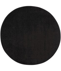 Nourison Essentials - Nre01 Black Area Rug 4 ft. X Round