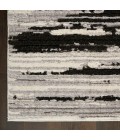 Nourison TEXTURED CONTEMPORARY Area Rug Nourison Textured Contemporary Area Rug TEC02-Ivory/Charcoal