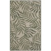 Nourison Garden Oasis Ivory Green GOA01 3 ft. X 5 ft. Rectangle Rug