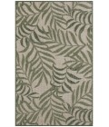 Nourison Garden Oasis Ivory Green GOA01 3 ft. X 5 ft. Rectangle Rug