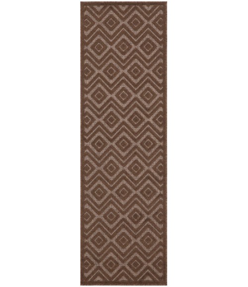 Nourison Home Versatile Brown NRV01 2 ft. X 6 ft. Rectangle Rug
