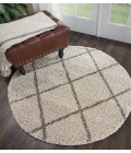 Nourison Brisbane Round Area Rug BRI03-Cream