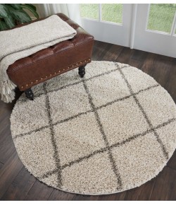 Nourison Brisbane - Bri03 Cream Area Rug 5 ft. X Round