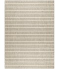 Nourison Positano Grey Ivory POS03 8 ft. X 10 ft. Rect. Rug