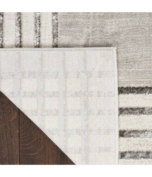 Nourison Desire Area Rug DSR01 Grey Silver