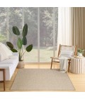 Nourison Home Courtyard Jute Ivory COU01 5 ft. X 7 ft. Rectangle Rug