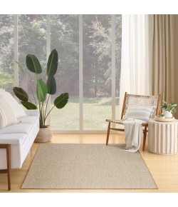 Nourison Home Courtyard Jute Ivory COU01 5 ft. X 7 ft. Rectangle Rug