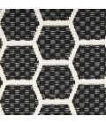 Nourison Reversible Indoor Outdoor Black RVB01 5 ft. X 7 ft. Rect. Rug
