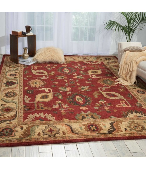Nourison Tahoe Area Rug TA08-Red