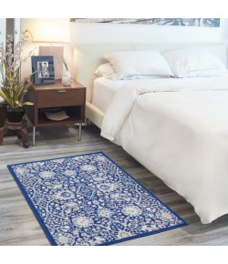 Nourison Whimsicle - Whs10 Navy Multicolor Area Rug 3 ft. X 5 ft. Rectangle