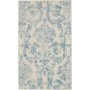 Nourison Jubilant - Jub09 Ivory Blue Area Rug 3 ft. X 5 ft. Rectangle