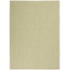Nourison Courtyard - Cou01 Ivory Green Area Rug 6 ft. X 9 ft. Rectangle