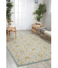 Nourison Caribbean Area Rug CRB02 Ivory/Blue