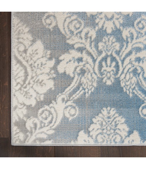 Nourison Elation Area Rug ETN03-Ivory Blue