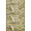 Nourison Aloha Ivory Green ALH18 2 ft. X 6 ft. Rectangle Rug