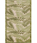 Nourison Aloha Ivory Green ALH18 2 ft. X 6 ft. Rectangle Rug
