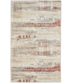 Calvin Klein CK005 Enchanting Grey Rust ECH02 2 ft. 3 in. X 7 ft. 3 in. Rectangle Rug