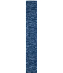 Nourison Essentials - Nre01 Navy Blue Area Rug 2 ft. 2 in. X 20 ft. Runner