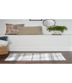 Nicole Curtis Lake Denim WNC01 26 X 45 Rectangle Rug