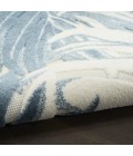 Nourison Aloha Ivory Blue ALH43 2 ft. 8 in. X 4 ft. Rect. Rug