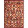Nourison Allur - Alr03 Red Multicolor Area Rug 4 ft. X 6 ft. Rectangle