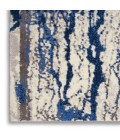 Twilight Area Rug Nourison Twilight Area Rug TWI29 Ivory Blue 8'6" x 11'6"