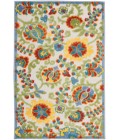 Nourison Aloha Area Rug ALH17-Ivory/Multi
