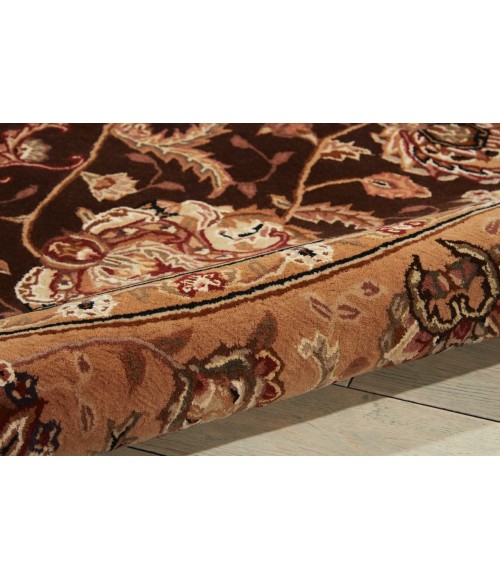 Nourison 2000 Area Rug Nourison 2000 Round Area Rug 2206-Brown