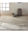 Calvin Klein Home Prairie Area Rug PRA1 Silver 4' x 6'