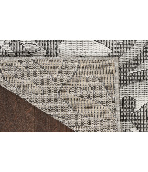 Nourison Garden Oasis Grey GOA05 8 ft. X 10 ft. Rectangle Rug