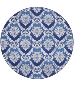 Nourison Whimsicle - Whs01 Blue Area Rug 8 ft. X Round