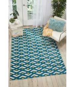 Nourison Home Harper DS300 Blue 5 ft. 3 in. X 7 ft. 3 in. Area Rug