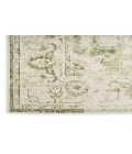 Nourison Astra Machine Washable Ivory Green ASW12 2 ft. 2 in. X 10 ft. Rectangle Rug