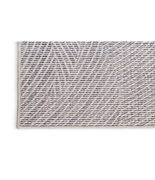 Nourison Nourison Washables Ivory Grey Rug NWB10 4 ft. X 6 ft. Rectangle - Rugs Town Nourison Nourison Washables Ivory Grey NWB10 4 ft. X 6 ft. Rectangle Rug