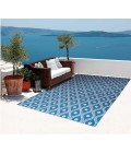 Nourison Home & Garden Area Rug RS085-Navy