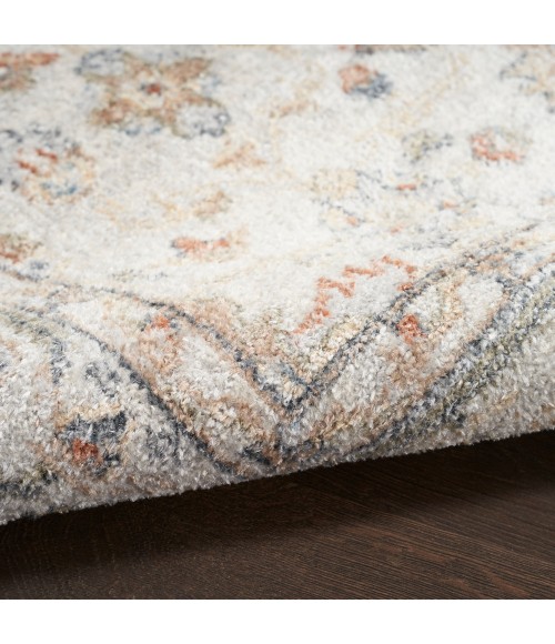 Nourison Astra Machine Washable Area Rug ASW11 Grey/Multi