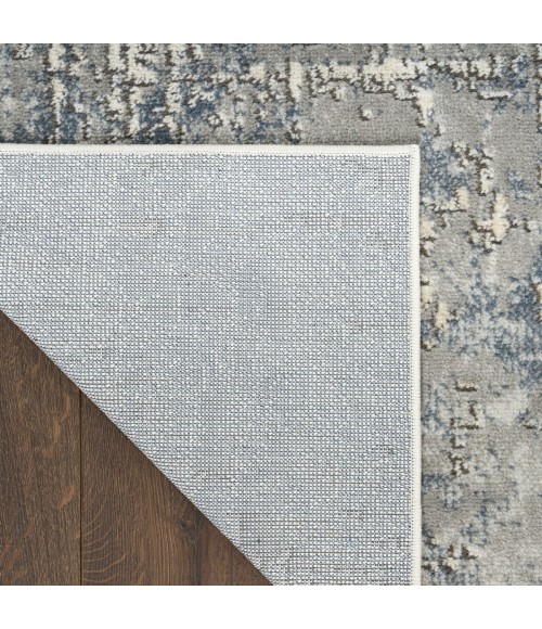 Nourison Quarry Dark Grey QUA17 8 ft. Rect. Rug