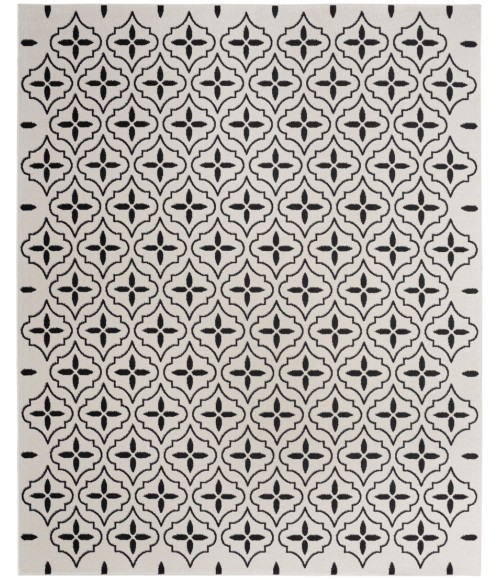 Nourison Home Nourison Essentials Ivory Black NRE04 8 ft. X 10 ft. Rectangle Rug