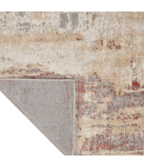 Calvin Klein Enchanting Area Rug ECH02 Grey/Rust
