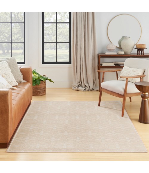 Nourison Home Nourison Essentials Ivory Beige NRE04 4 ft. X 6 ft. Rectangle Rug