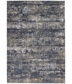 Michael Amini MA90 Uptown UPT03 Charcoal Grey 4 ft. X 6 ft. Area Rug
